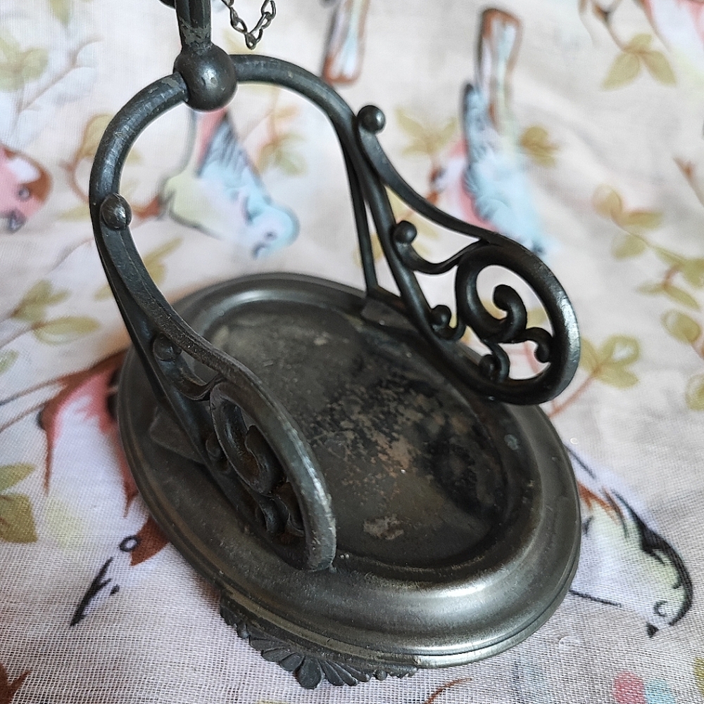 Victorian Cherub Wine Bottle Holder Vintage Home Decor Vase Conversation Piece - Picture 8 of 13